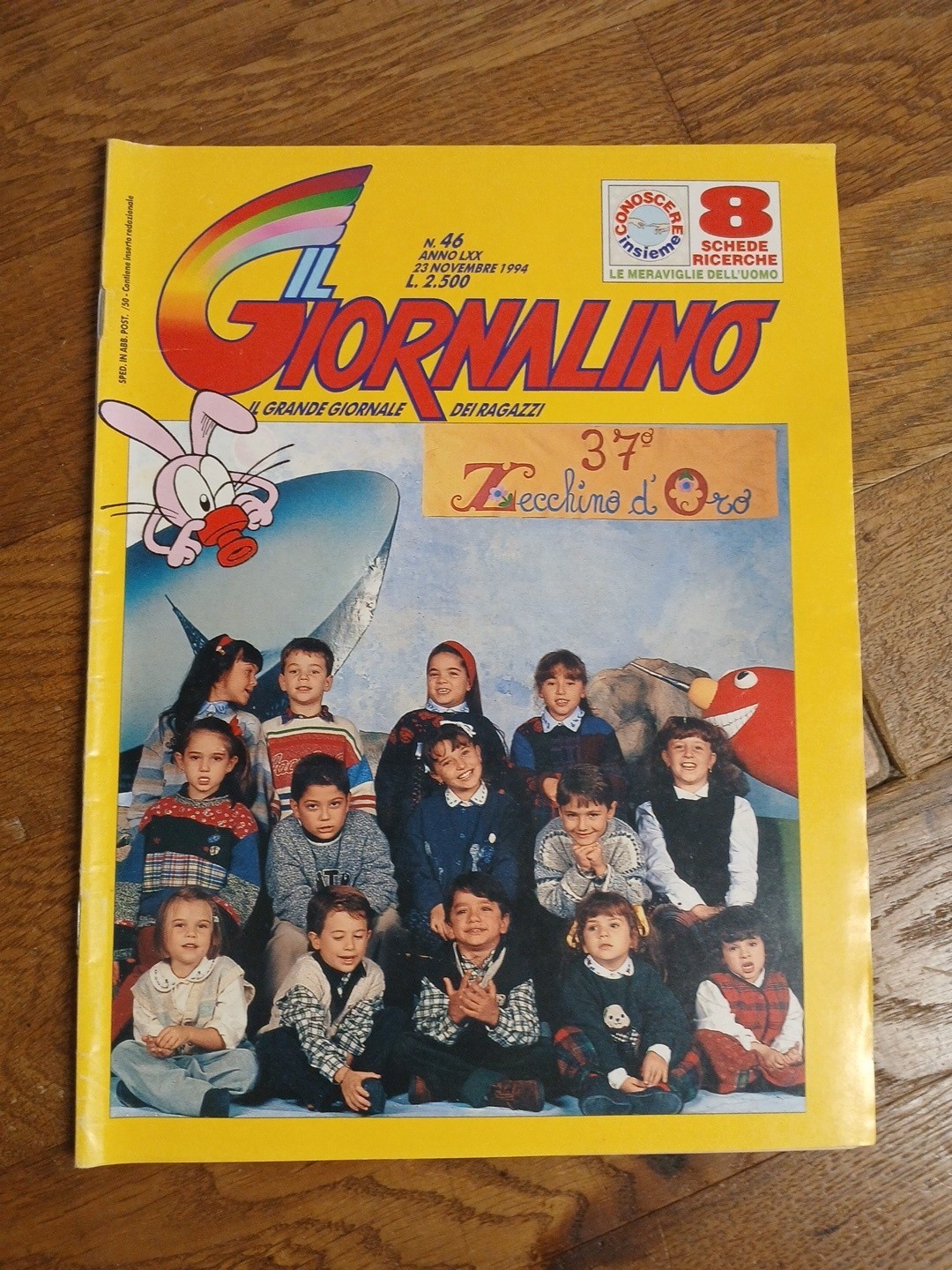37° ZECCHINO D'ORO anno 1994=fumetto il giornalino