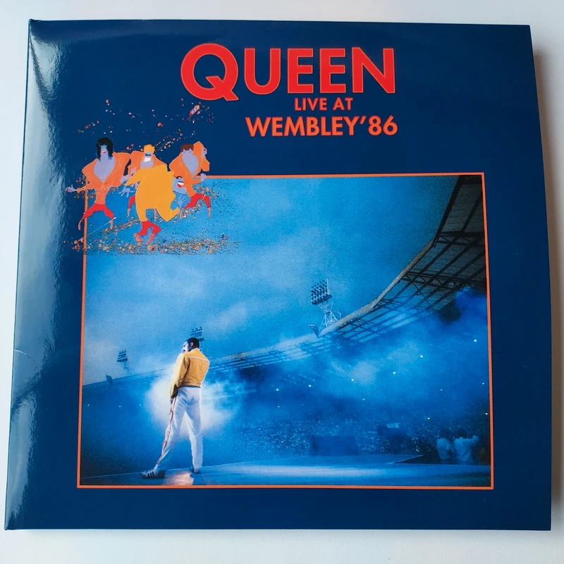 QUEEN - live at Wembley 86 - Double Vinyles + inserts (Réédition 2025)