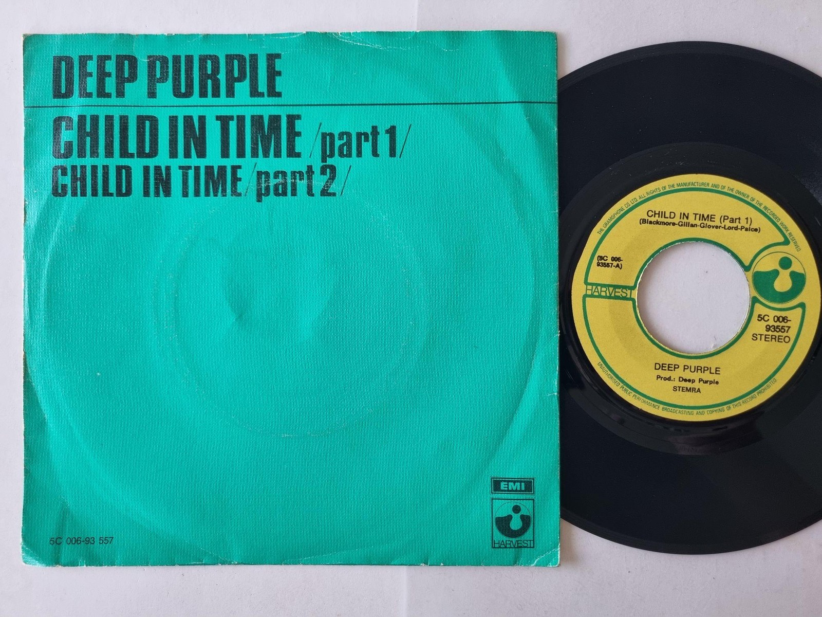 Deep Purple - Child In Time 7'' Vinyl Holland