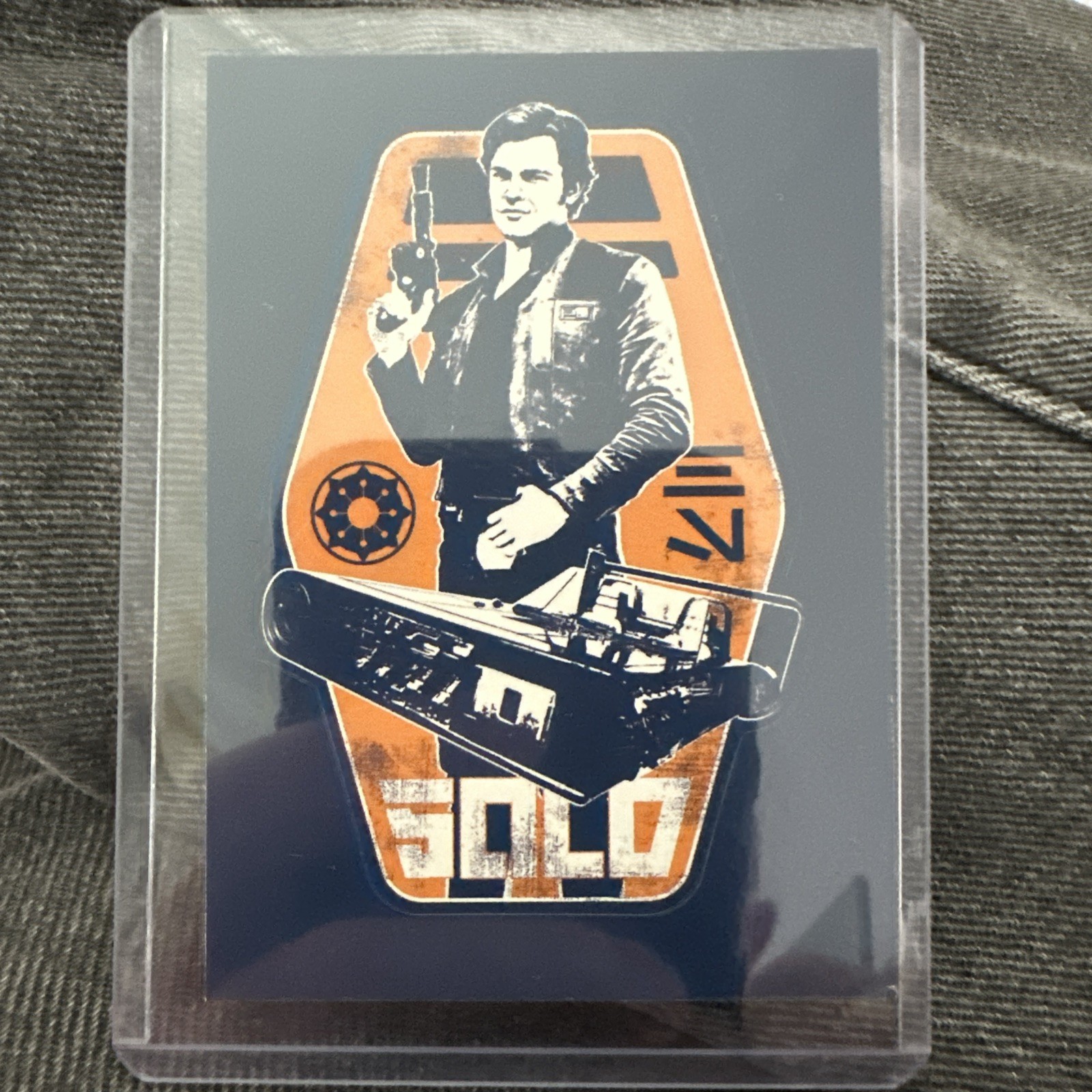 2018 Topps Solo: A Star Wars Story #CS-1 Han Solo Character Stickers