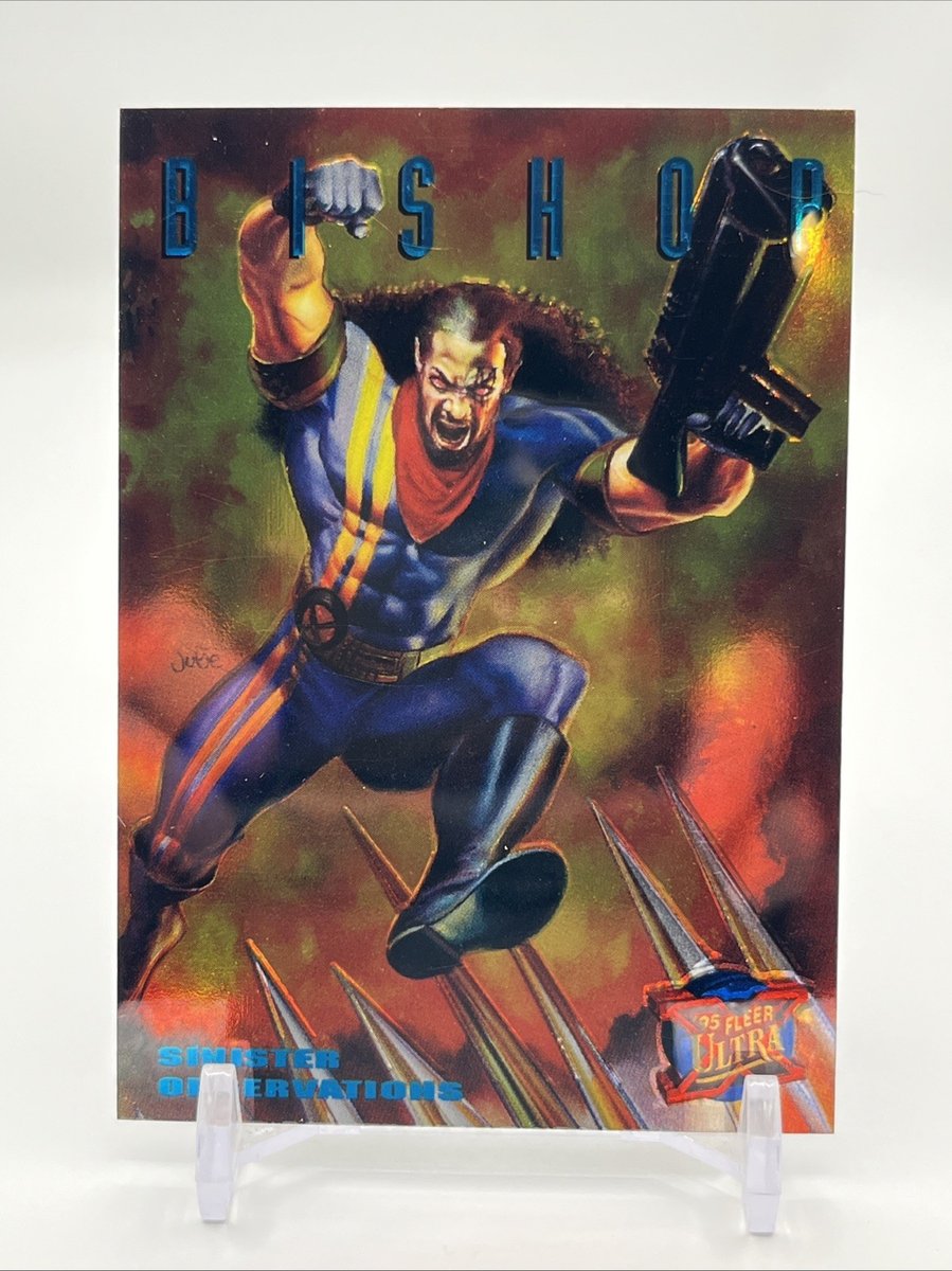 Bishop 1995 Fleer Ultra X-Men #2 Sinister Observations 2 Of 10