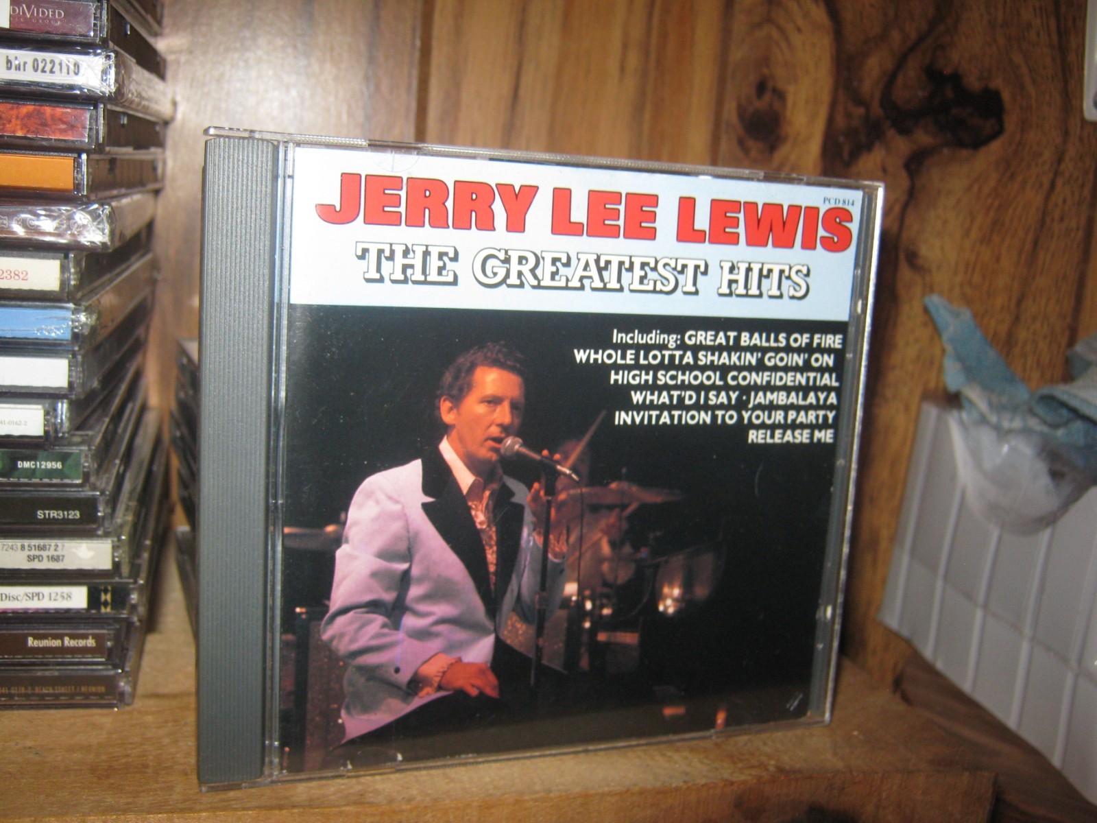 Jerry Lee Lewis ; The Greatest Hits  [ROCK] CD 1986 I.M.P. Red Label
