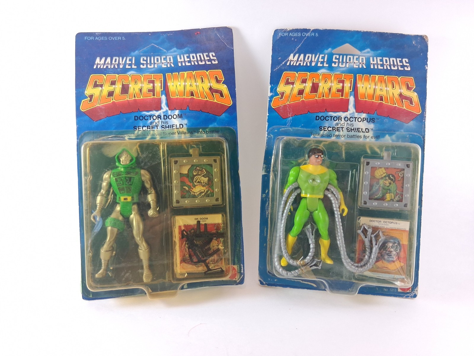 Vintage Marvel Super Heroes Secret Wars 1984 Doctor Octopus & Doctor Doom