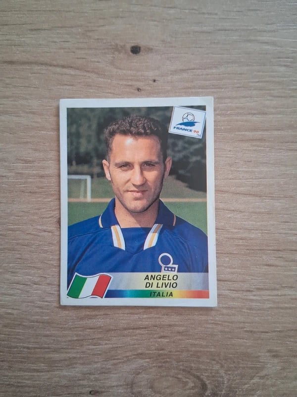Sticker foot France 98 N°93 Di Livio