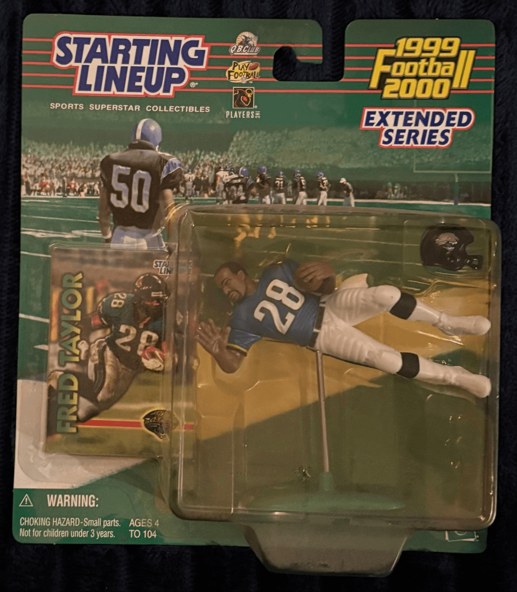 19992000 NFL Starting Lineup Extended Series action figure del running back Fred