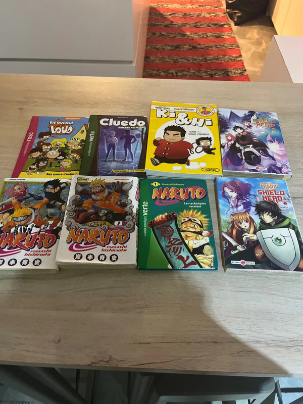 Lot de livre prix à l unité en message