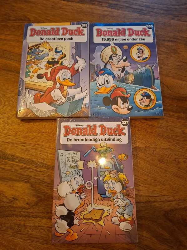 3 donald duck pockets nieuw