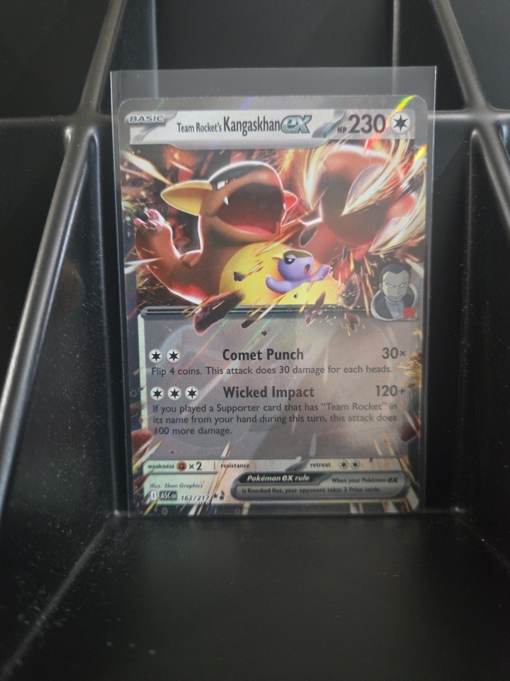 Team Rocket’s Kangaskhan EX 162/217 Double Rare Ascended Heroes