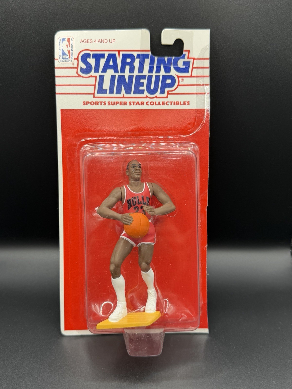 199Kenner Starting Lineup Michael Jordan Bulls NBA Modellino con palla