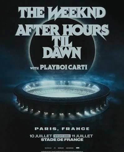1 place concert the weekend stade de France