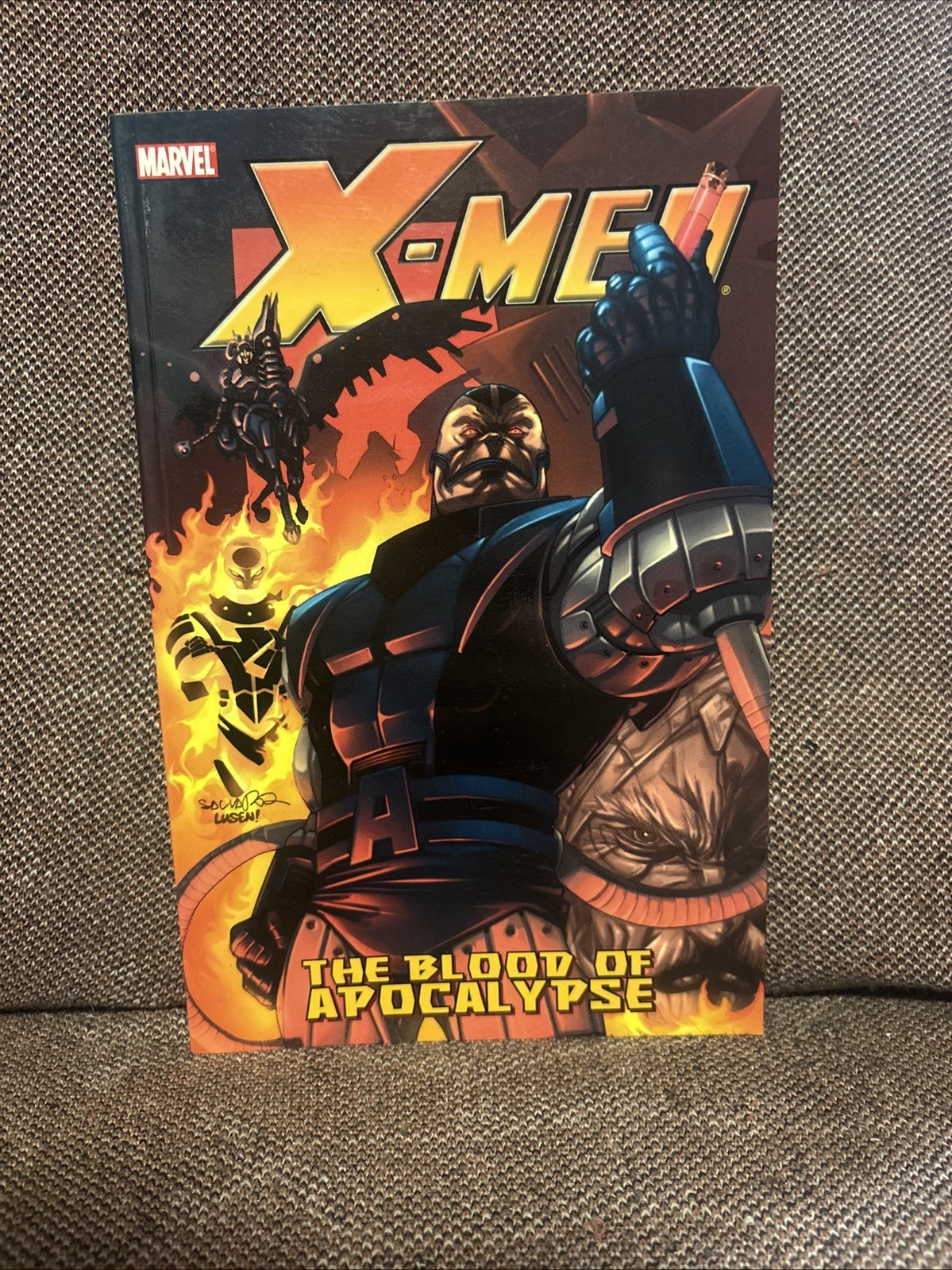 X-Men The Blood of Apocalypse 2006 Marvel Trade Paperback Milligan graphic novel