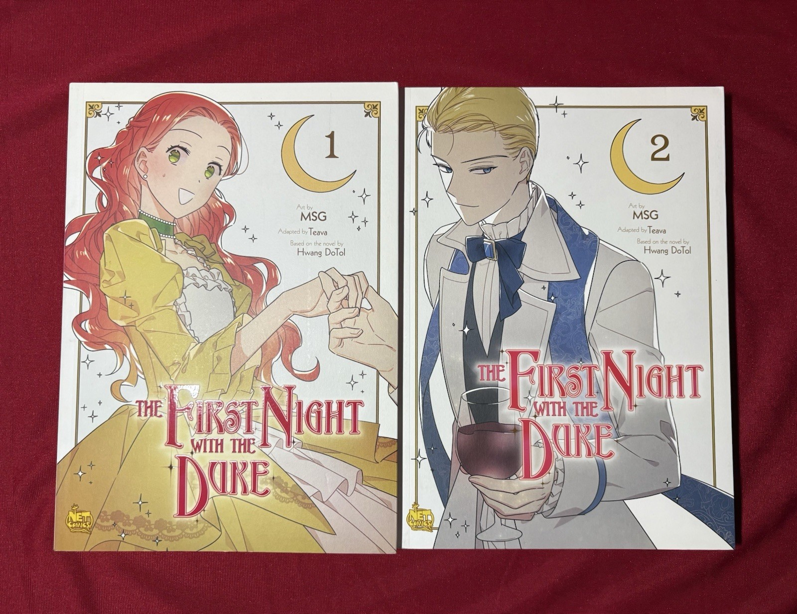 Prima notte con il Duca, vol. 1-2, Webtoon Manhawa Manga NetComics non letto