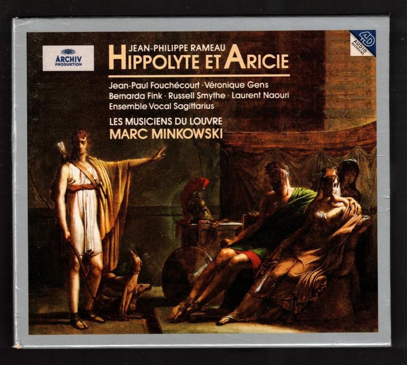 Jean-Philippe Rameau, Hippolyte et Aricie [dir. Marc Minkowski ; 3 CD Archiv]