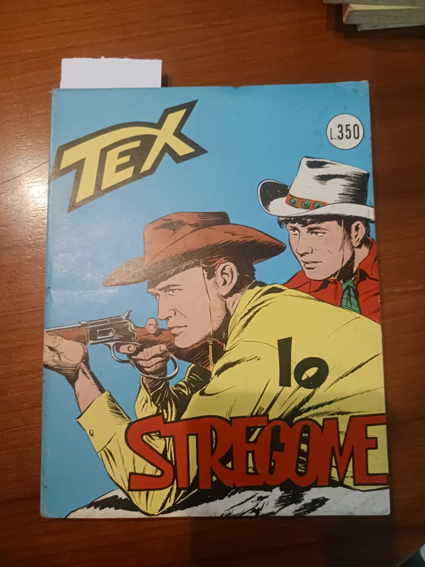 Fumetto collana Tex Gigante ep.49 del marzo 1968, titolo 'Lo Stregone'