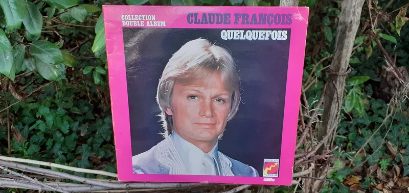 Claude François, quelquefois ( 2 vinyls 33 tours occasion en très bon état 24 titres)
