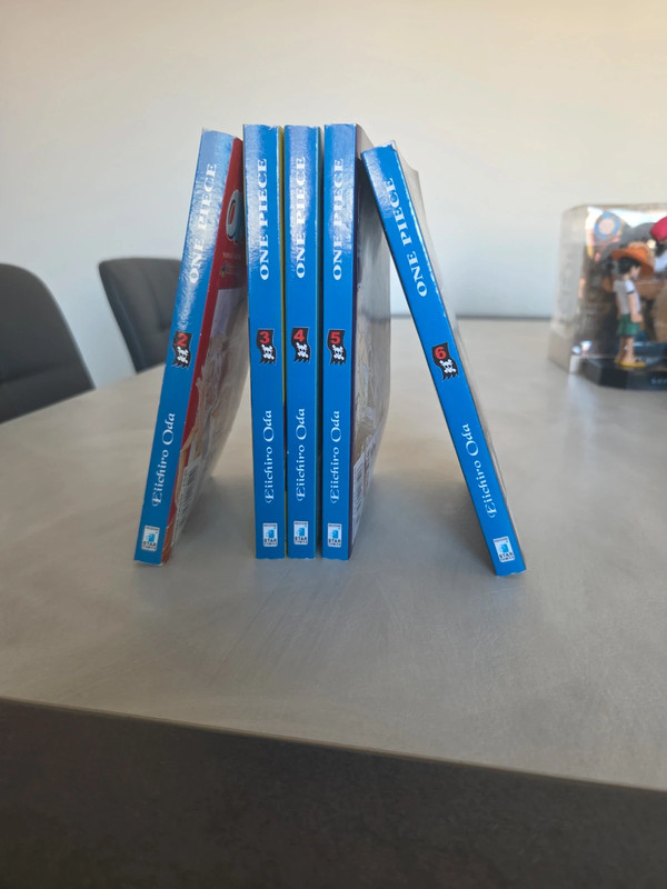 Manga one piece 2-6