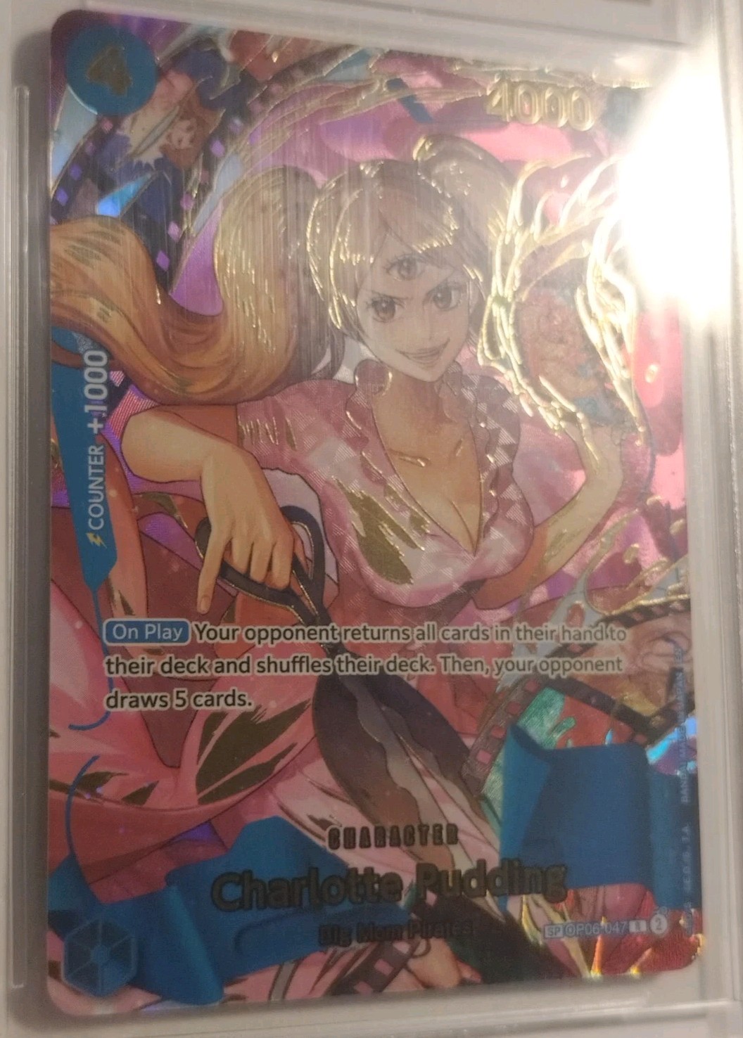 Charlotte Pudding (SP) OP06-047 Premium Booster -The Best- Vol. 2 Foil BGS 10