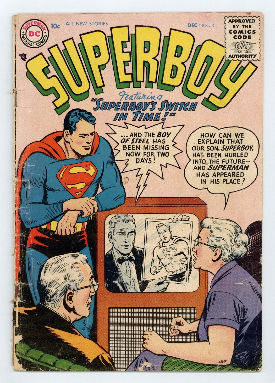 Superboy #53 GD- 1.8 1956