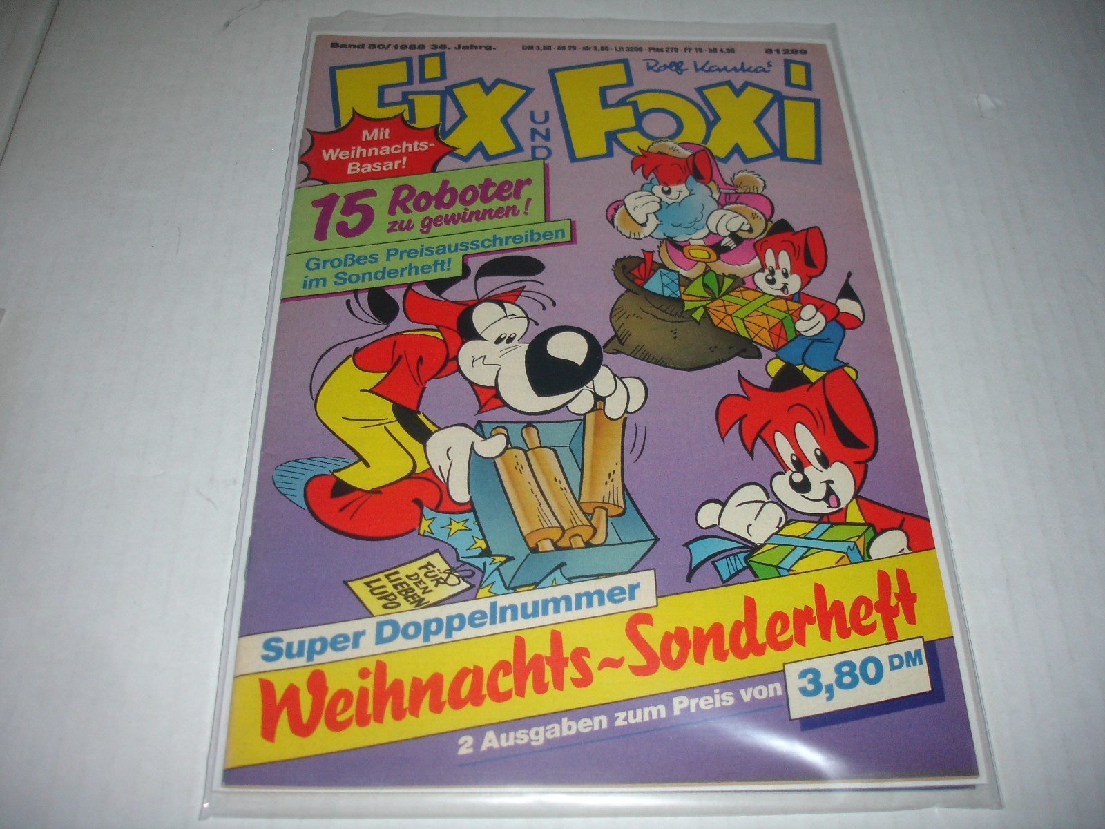 Fix+Foxi 36° anno quaderno 50 con quaderno speciale Natale Z1
