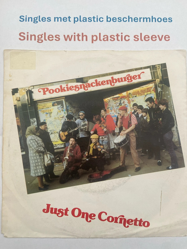 PookieSmackenBurger 1982 Just one Cornetto Stiff label