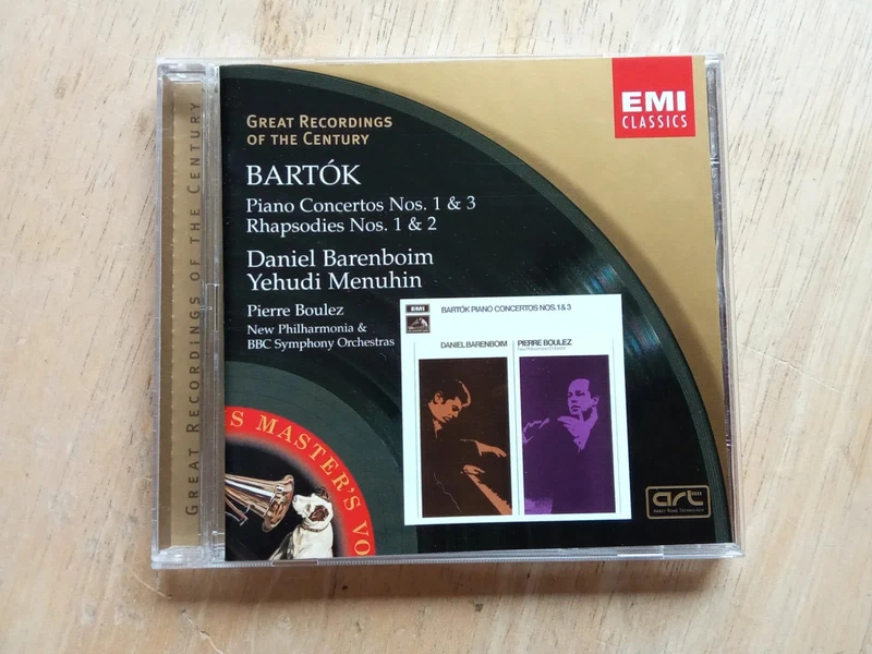 Bartok, Piano Concertos 1 & 3 / Rhapsodies 1 & 2