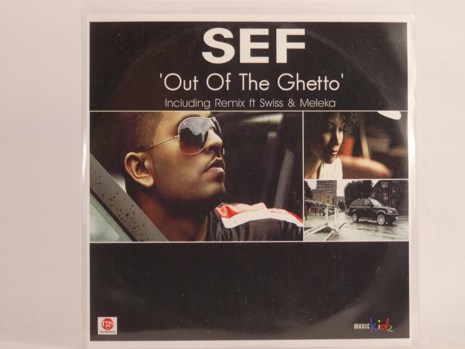 SEF OUT OF THE GHETTO (F18) 2 Track Promo CD Single plus Picture Sleeve RGS