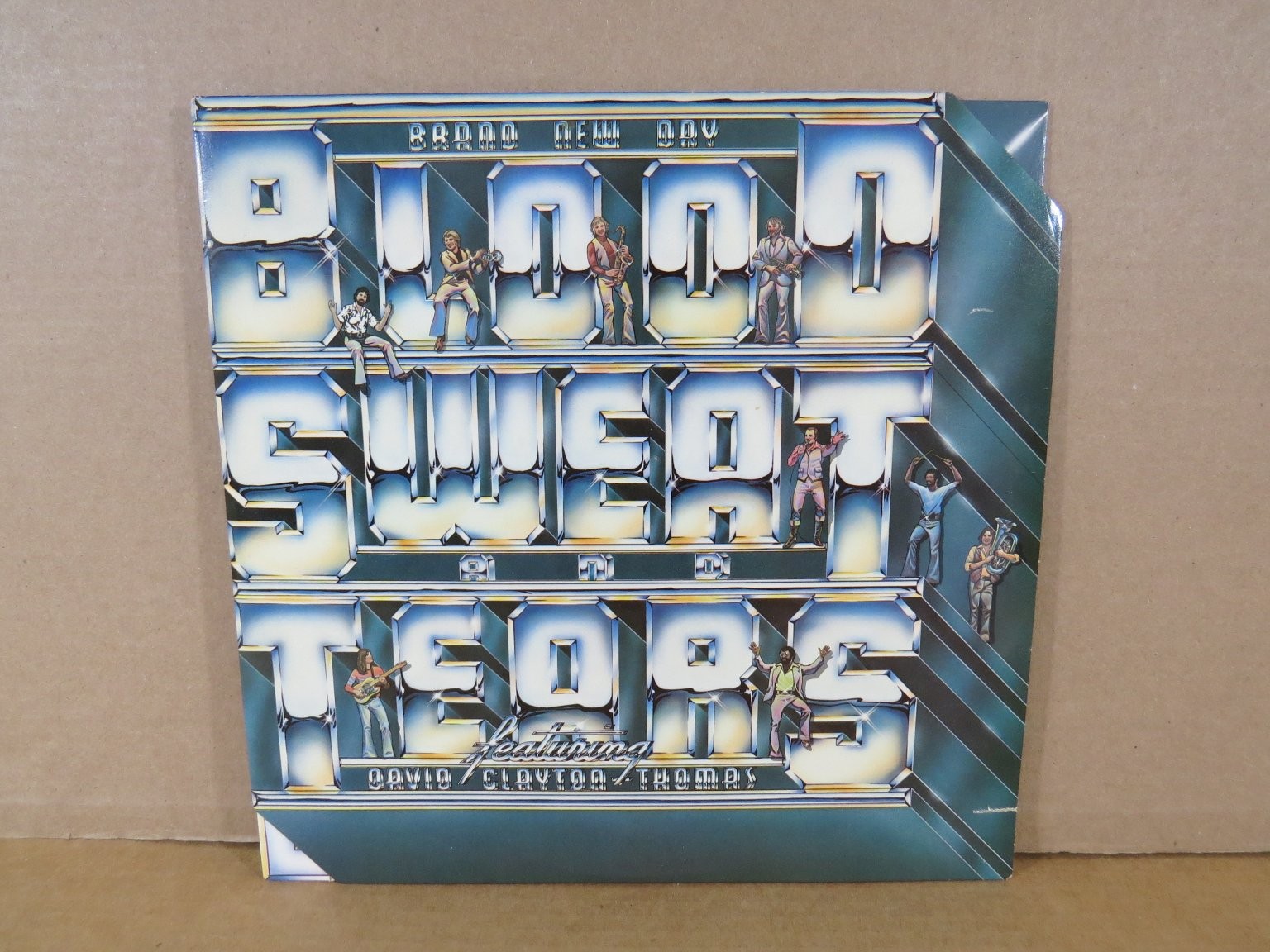 Blood, Sweat & Tears - Brand New Day LP Record 1977 ABC Jazz Rock 33 RPM EX