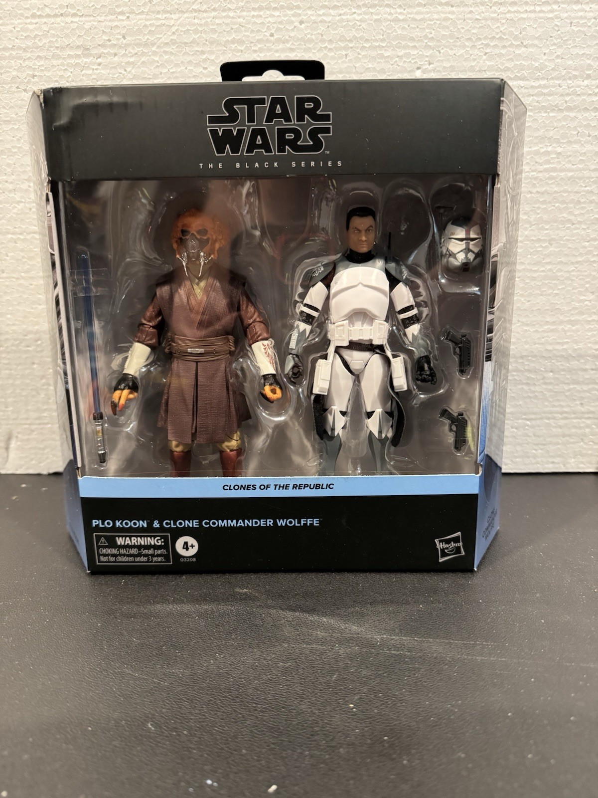 Star Wars The Black Series Commander Wolffe And Plo Koon - Set - New