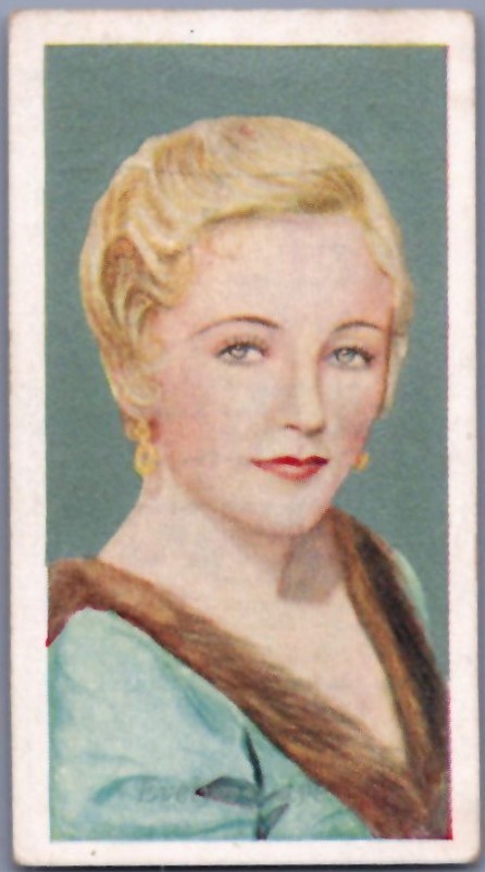 1934 Godfrey Phillips Film Favourites - Evelyn Laye #29