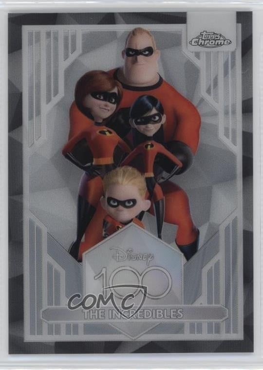 2023 Topps Chrome Disney 100 Gli Incredibili #25 0j3l