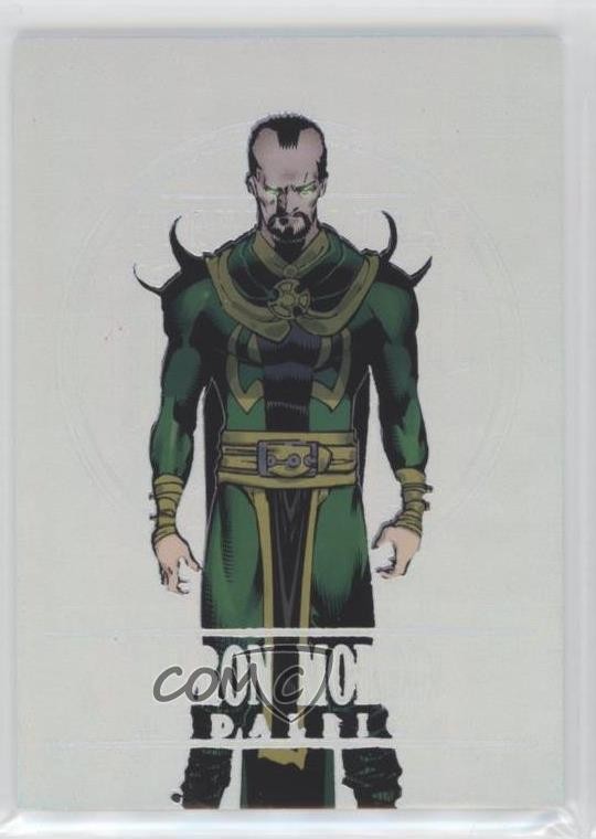 2023 Fleer Ultra Midnight Sons Medallions Platinum 43/100 Baron Mordo #M-1 0tf6