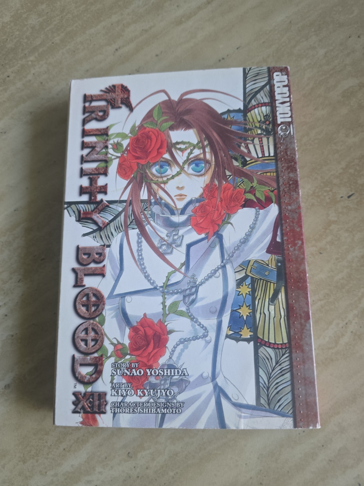 trinity blood manga vol 12 RARO TOKYOPOP