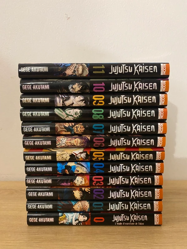 Manga Jujutsu kaisen tome 1 au 11