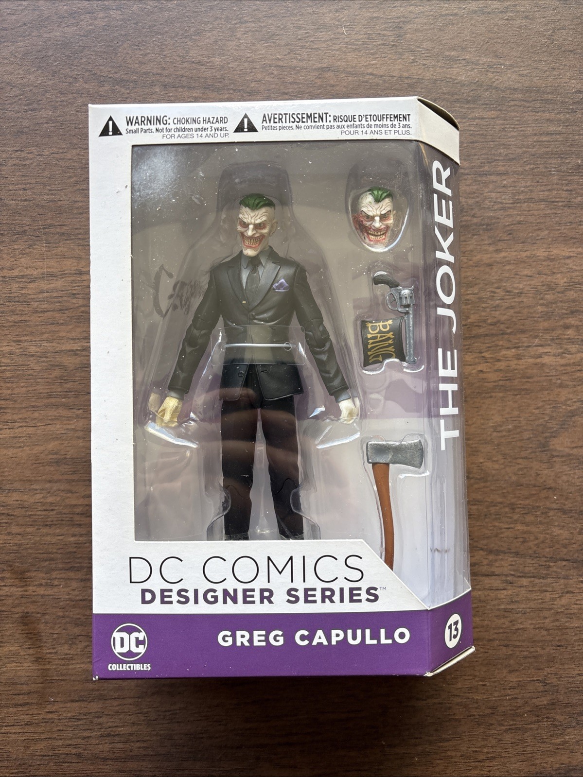 DC Collectibles Designer Series: The Joker di Greg Capullo Modellino SIGILLATO