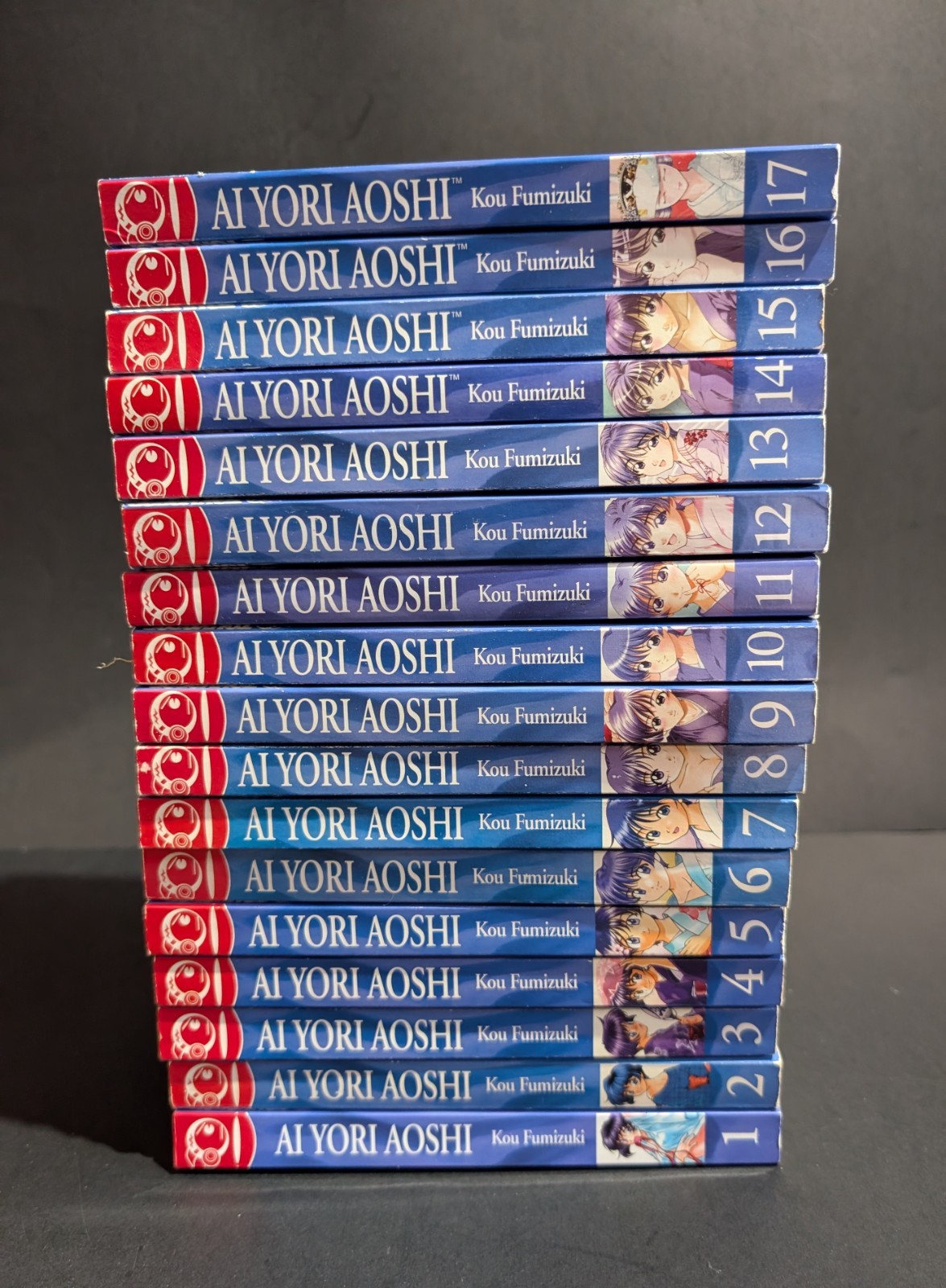 Ai Yori Aoshi Manga Complete Set Volumes 1-17 English Kou Fumizuki Tokyopop