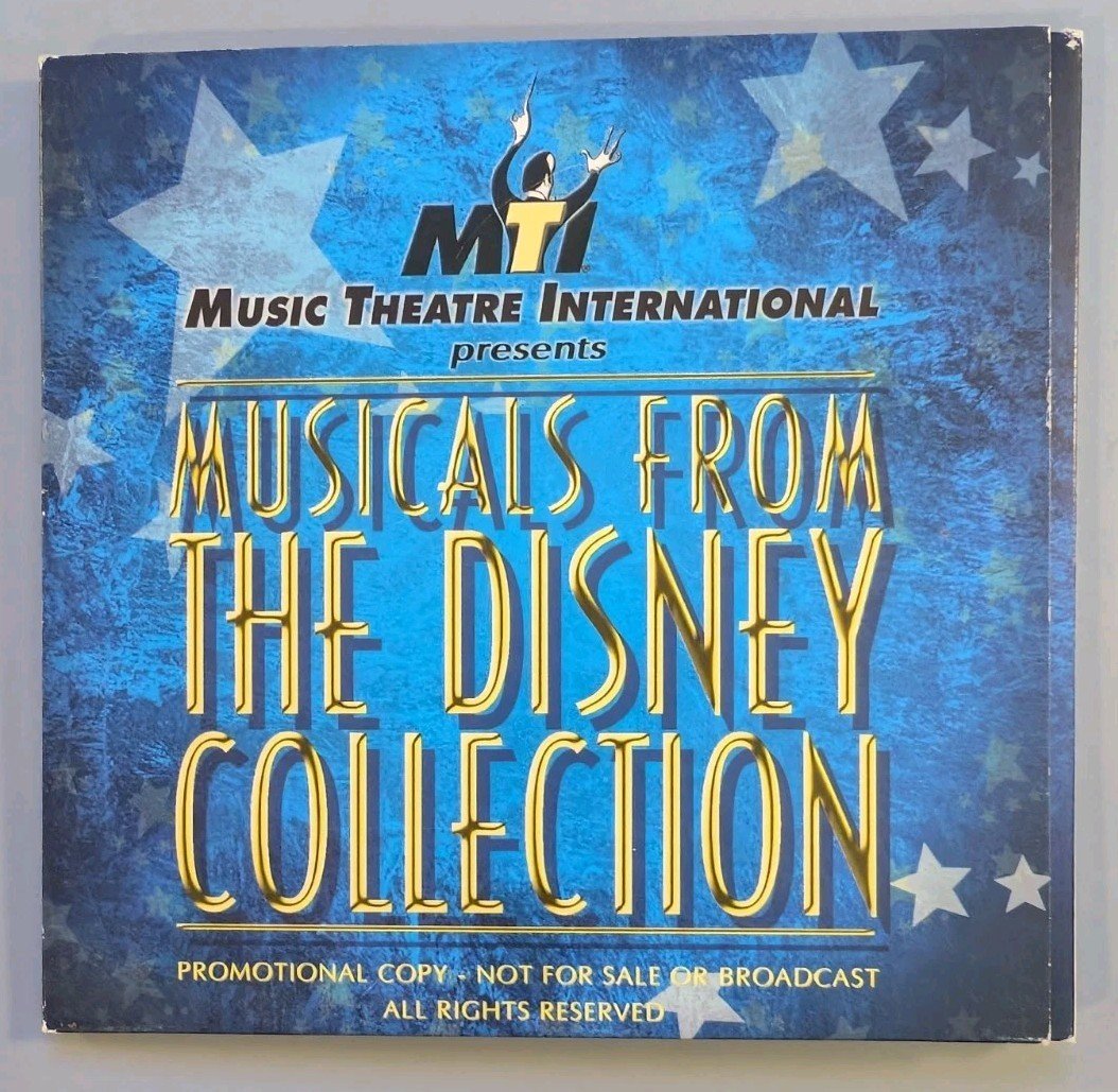 Musicals From The Disney Collection MTI Promo CD Sampler Broadway Jr Elton John