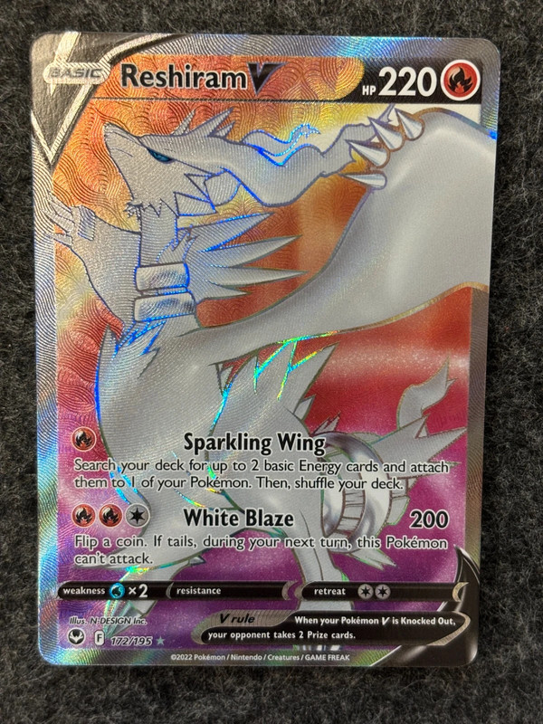 Reshiram V 172/195