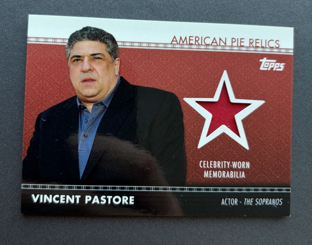 2011 Topps American Pie Vincent Pastore #APR-33 Relics