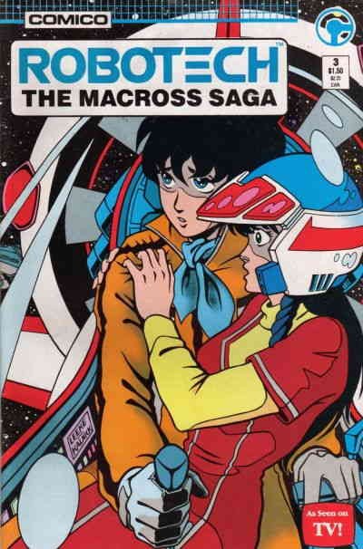 Robotech: The Macross Saga #3 FN; COMICO | w/Bag+Board