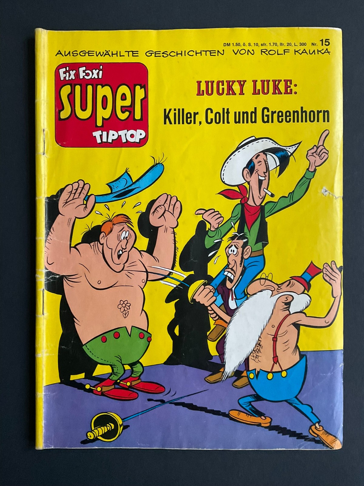 SUPER TIP TOP, n.15, Lucky Luke, GEVACUR 1968