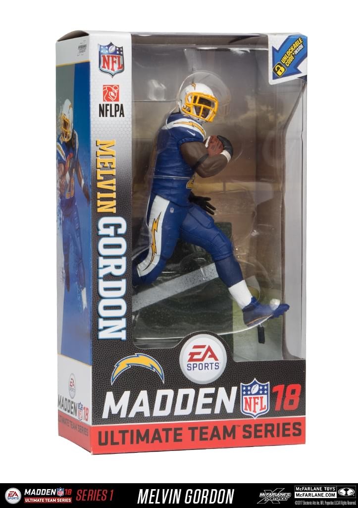 NFL MADDEN ULTIMATE TEAM SERIE 18 SAN DIEGO CHARGERS: MELVIN GORDON