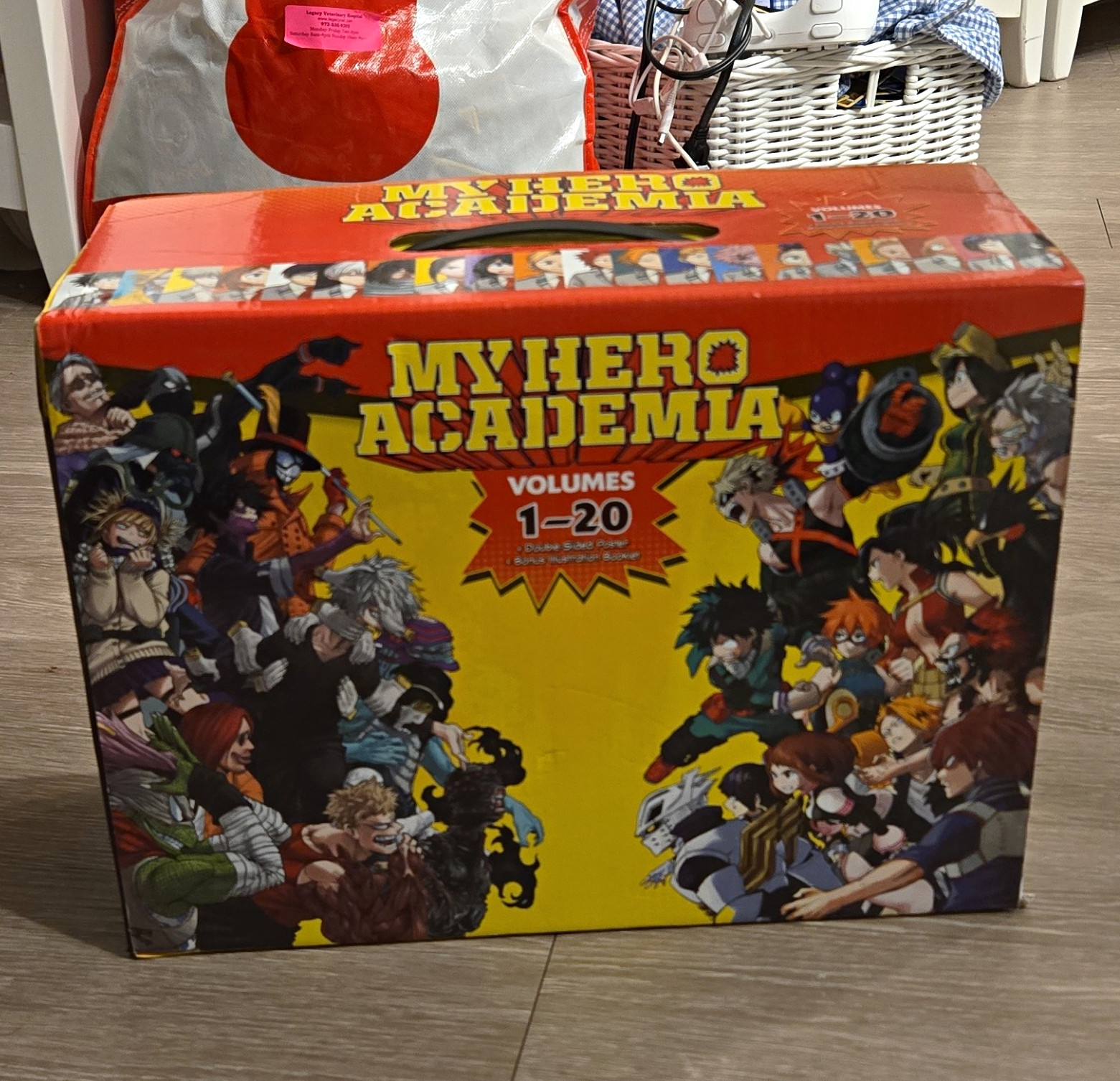 VIZ Media My Hero Academia Manga Box Set Vol 1-20 Inglese Kohei Horikoshi