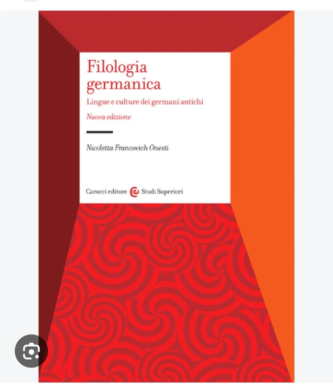 Filologia germanica - Nicoletta Francovich Onesti