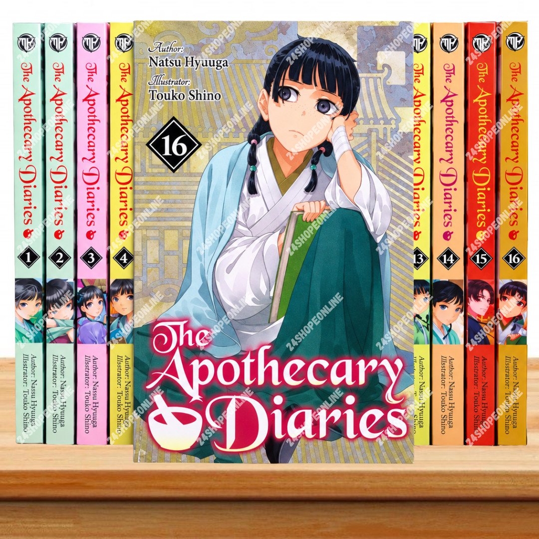 I diari della farmacia light novel vol. Set Completo 1-16 Nuova Versione Inglese | DHL