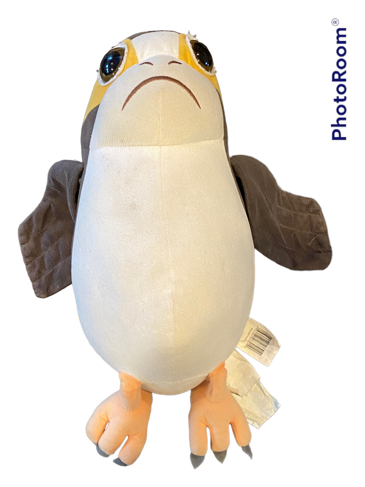 Peluche Star Wars Porg Bird Gli Ultimi Jedi Alto 16” Grande Disney Store
