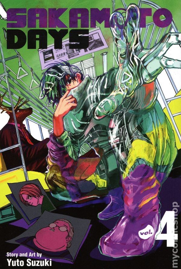 Sakamoto Days GN #4-1ST VF 2022 Immagine Stock