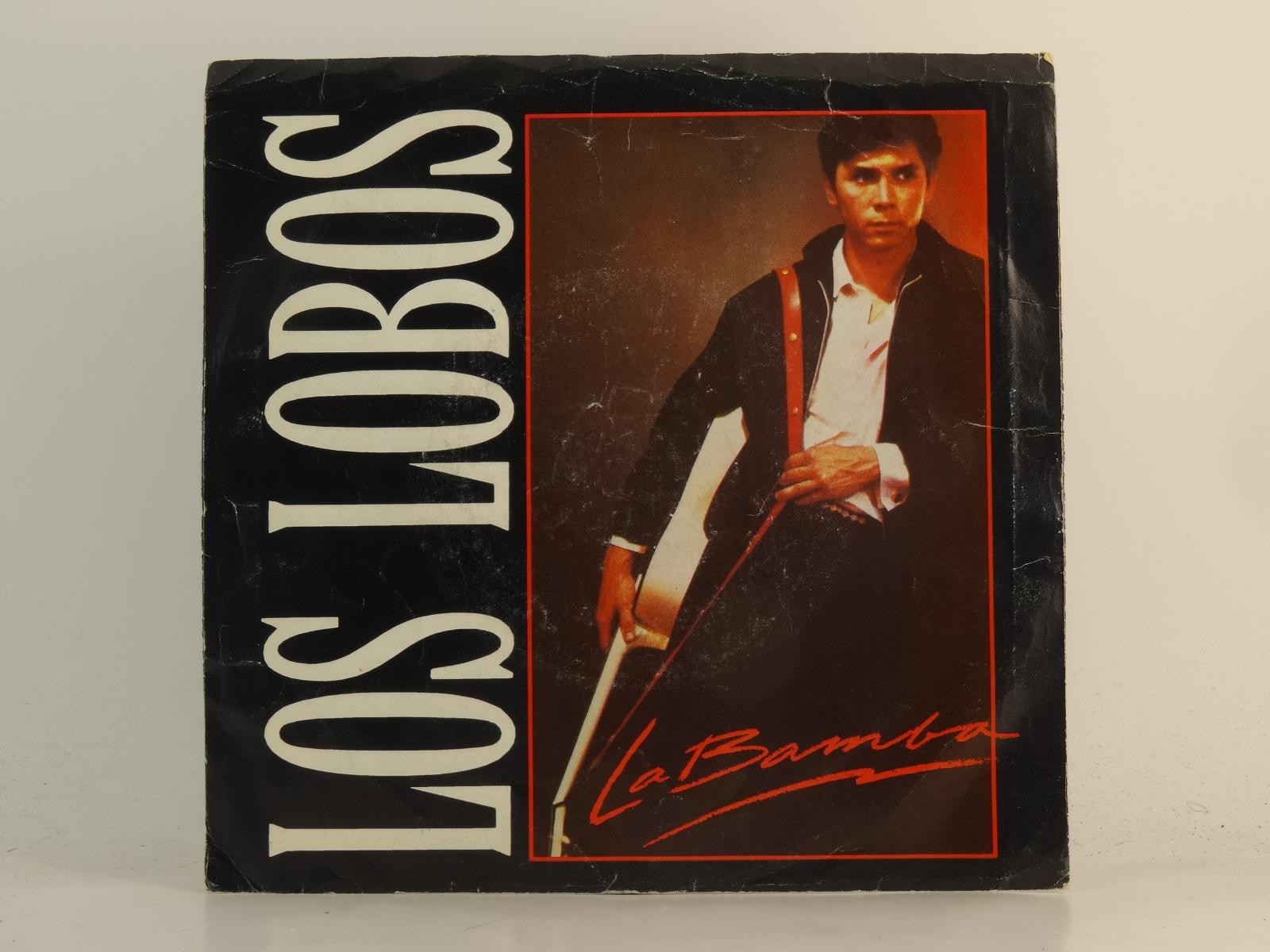 LOS LOBOS LA BAMBA (2) (78) 2 Track 7" Single including Picture Sleeve SLASH