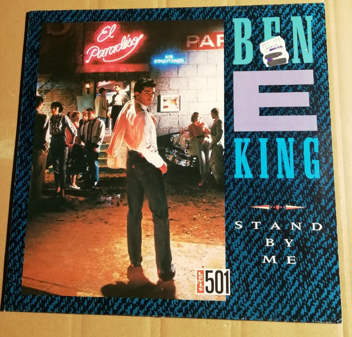 BEN E. KING - STAND BY ME - LEVI'S WERBUNG - 12"-VINYL - EUROPE 1987