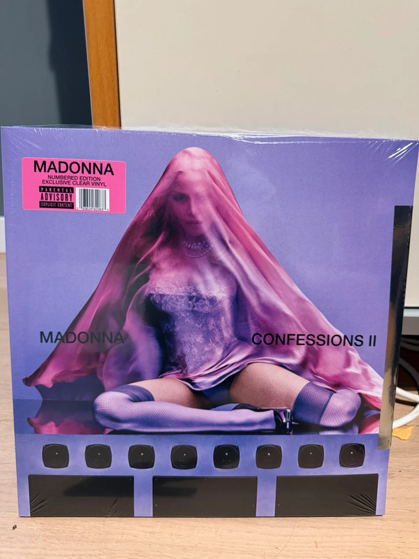Madonna Vinyle numéroté Crystal clear confessions II