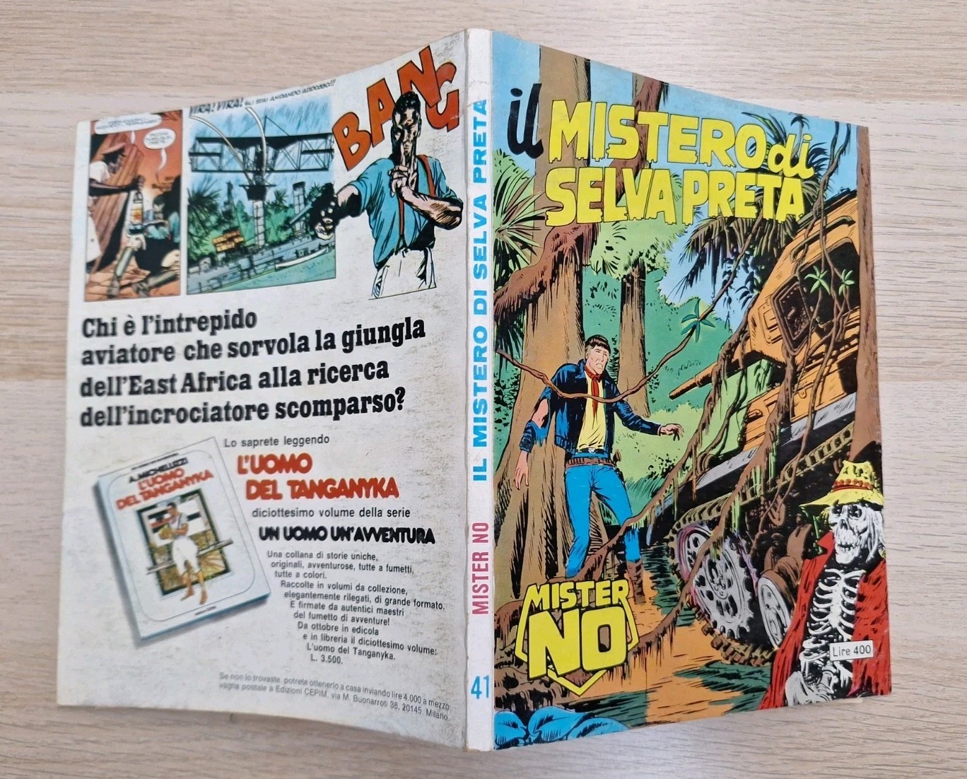 MISTER NO, ED. CEPIM 1978, n.41